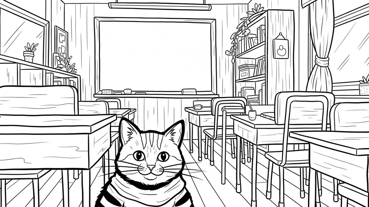 100 Cats Lost in the 19th Century Find & Color Screenshot 4