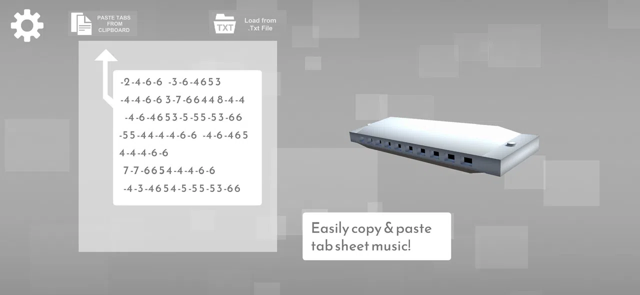 Harmonica Visual Trainer Screenshot 0
