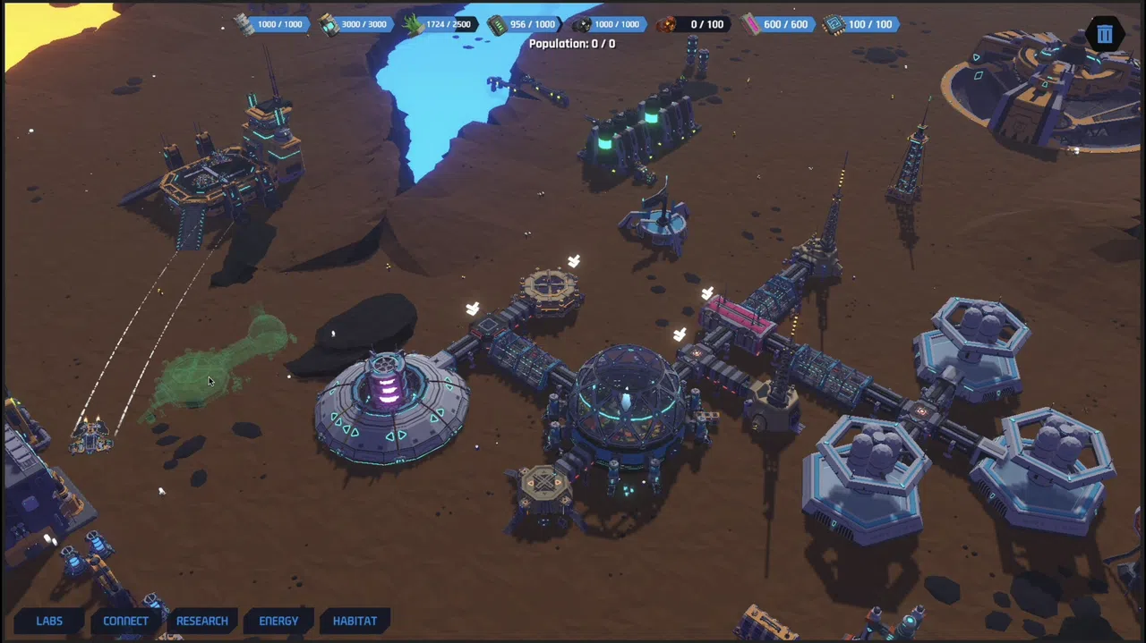 Lost Galaxy: Echoes of War Screenshot 1