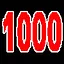 メダルを1000枚落とした icon