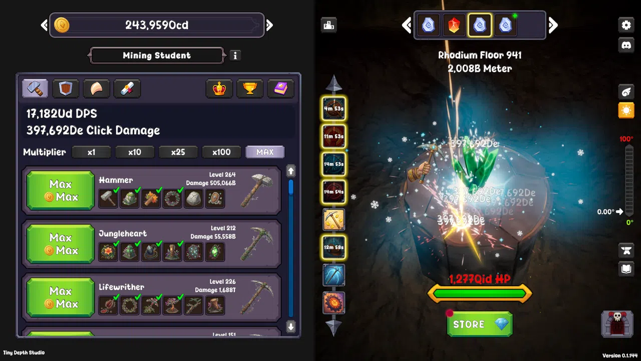 Clicker Ore Screenshot 1