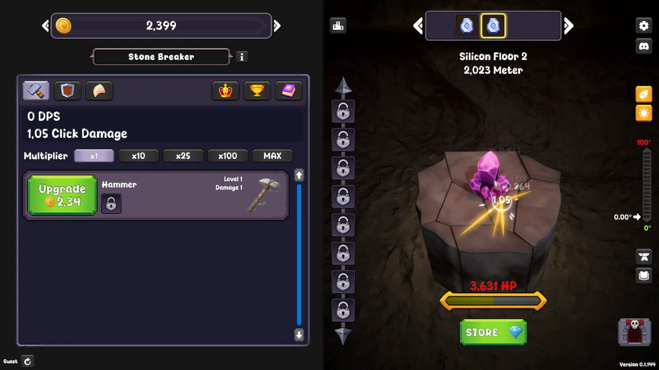 Clicker Ore Screenshot 0