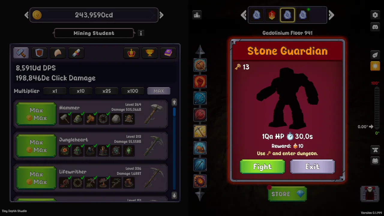 Clicker Ore Screenshot 3
