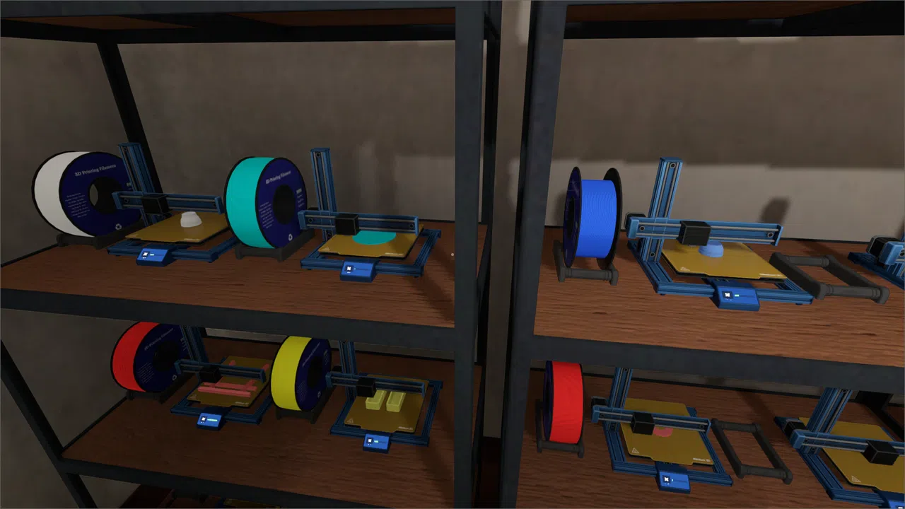 Printfarm Simulator Screenshot 2