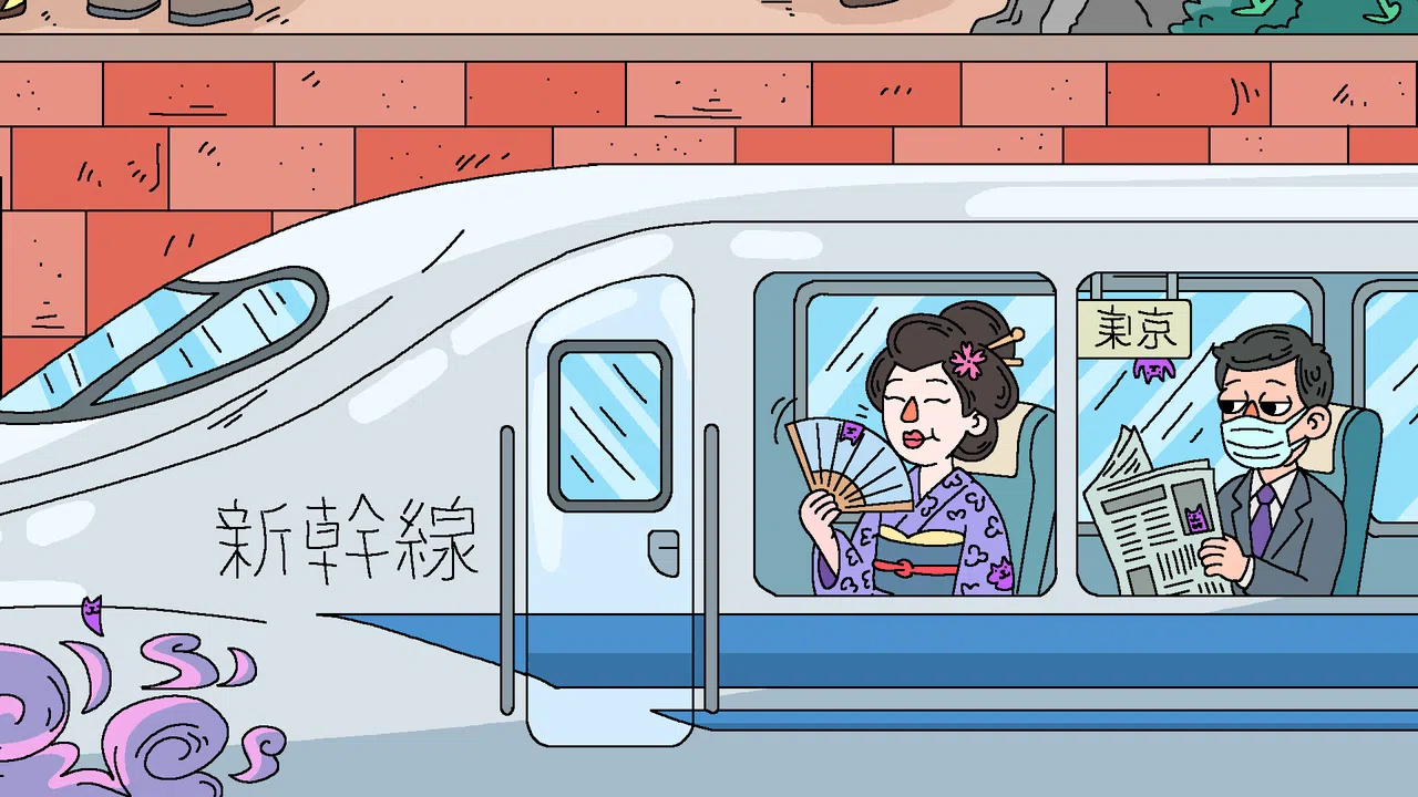 100 Cats Lost in Japan 2 Find & Color Screenshot 2