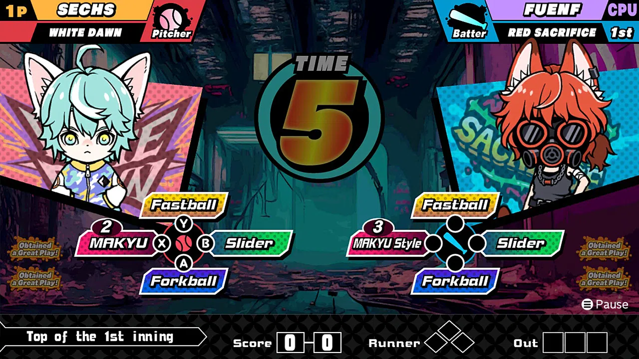 CATS BASEBALL Demo Screenshot 5