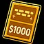 Win the scratch jackpot icon