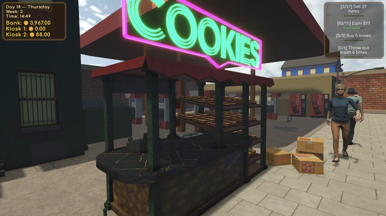 Choco Kiosk Simulator Screenshot 1