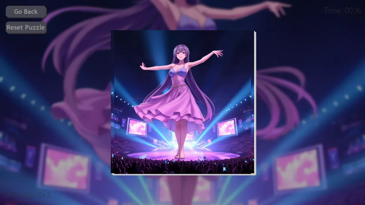 Giantess Girls! Job Jigsaw Jamboree Screenshot 1