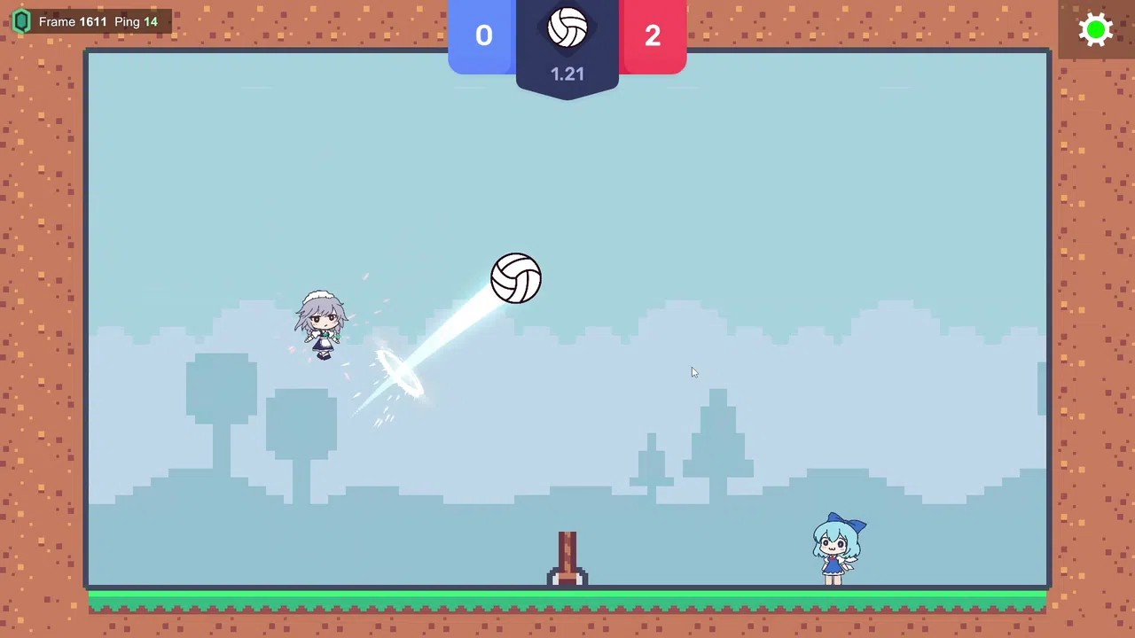 Touhou Volleyball Screenshot 1