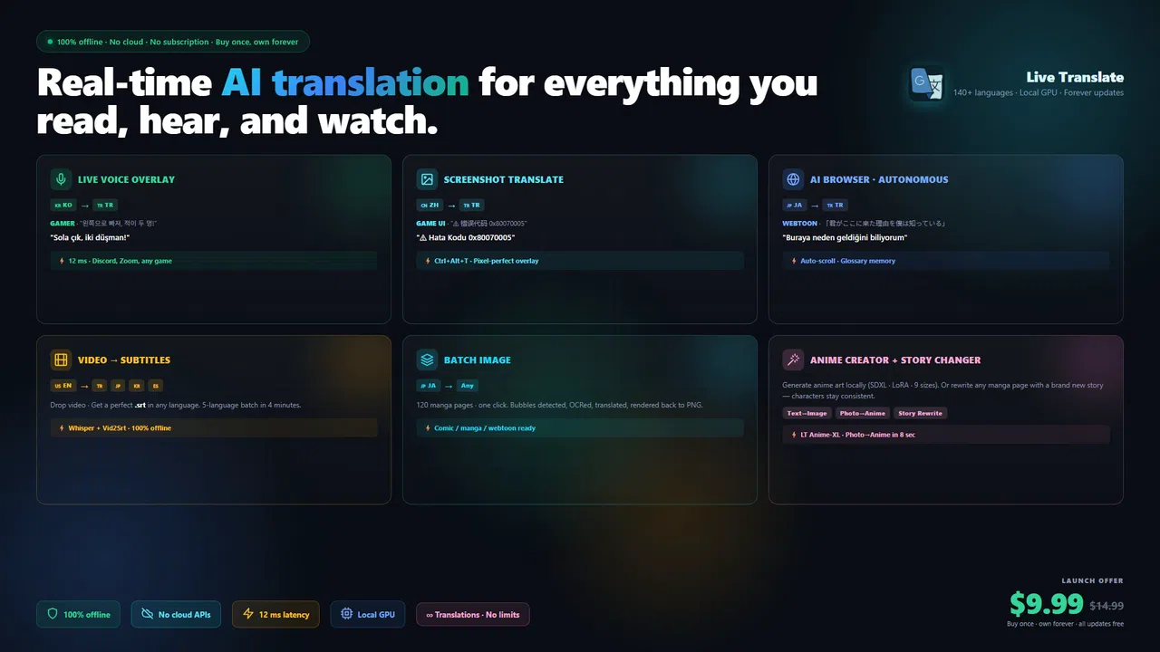 Live Translate Screenshot 2