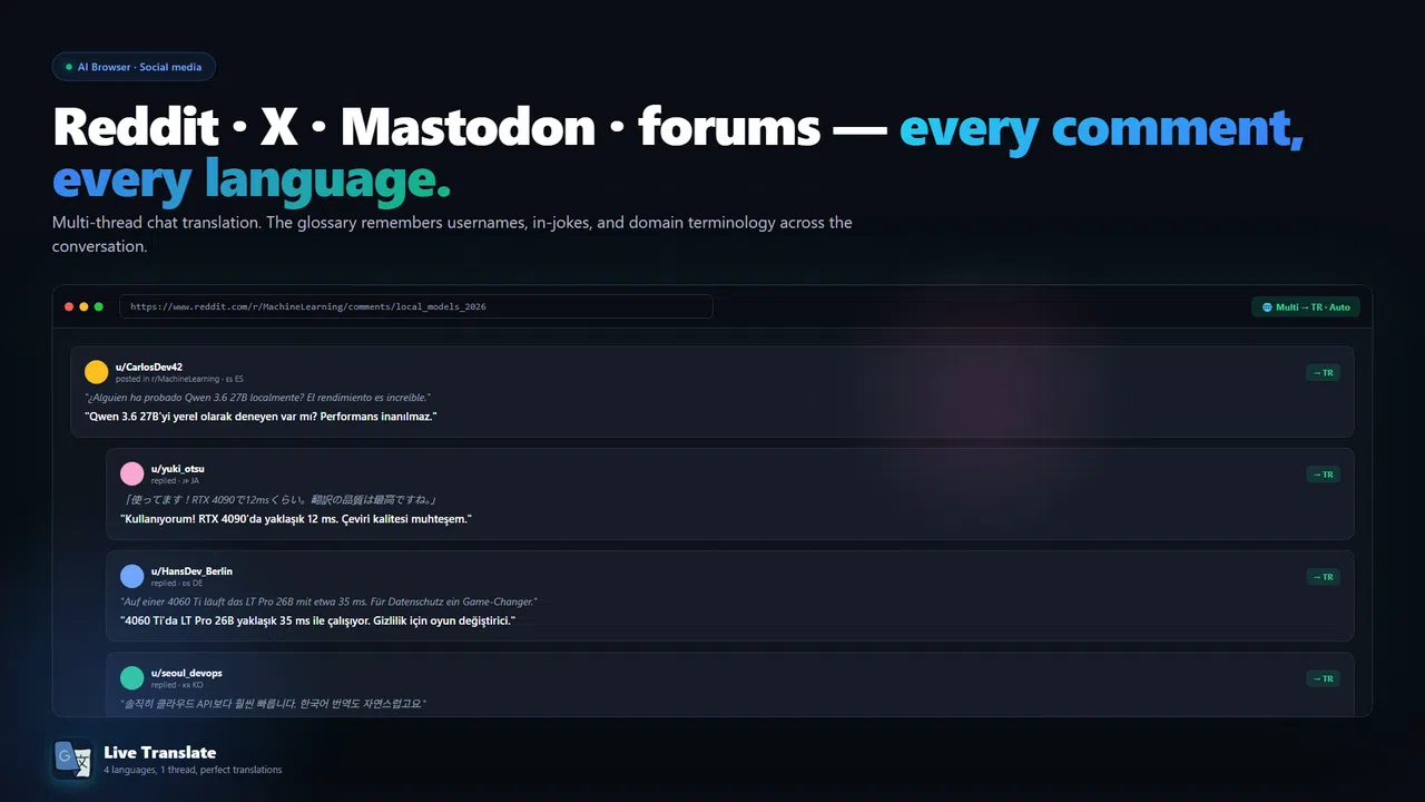 Live Translate Screenshot 4