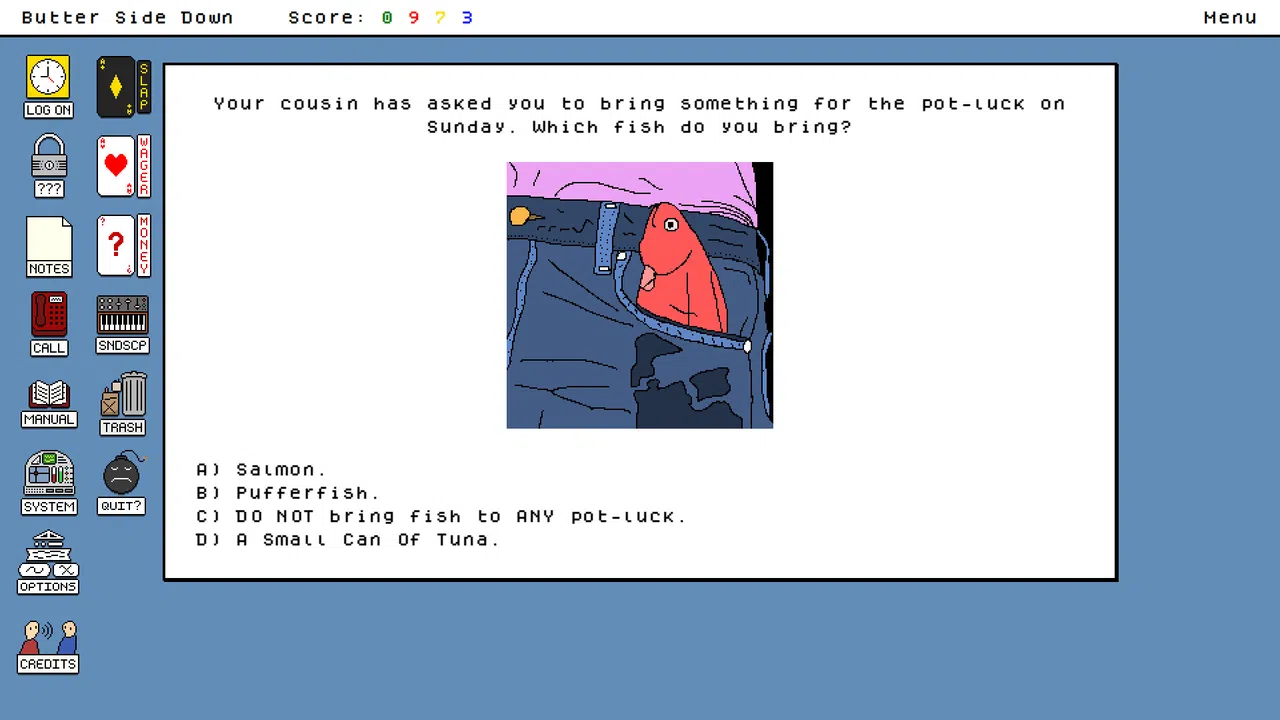 Butter Side Down Screenshot 1