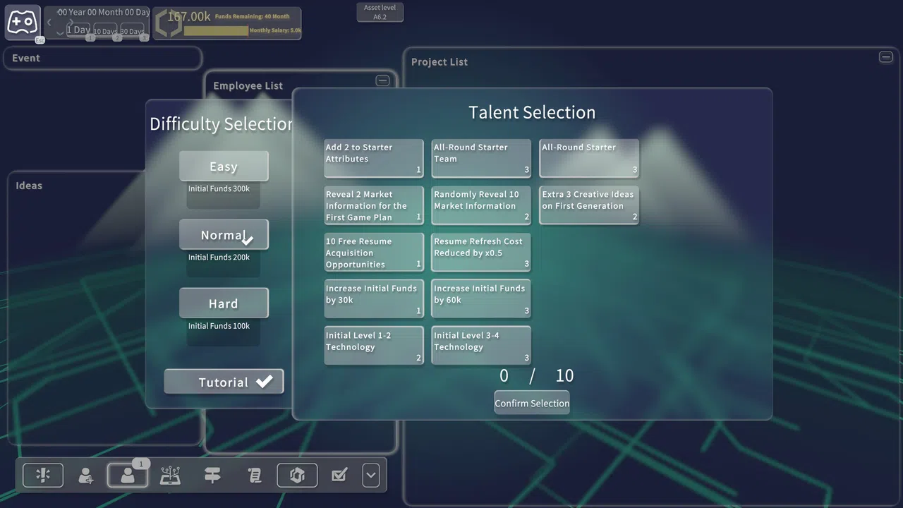 Game Tech Simulator Screenshot 2