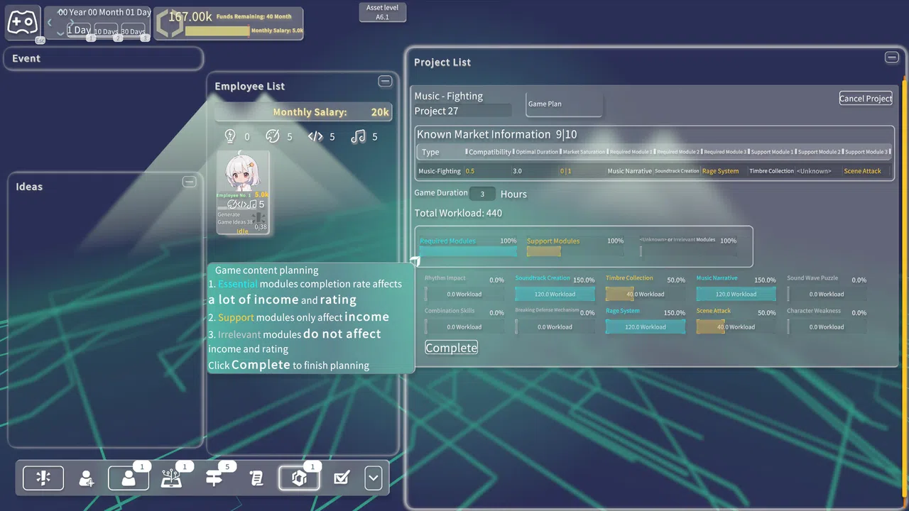 Game Tech Simulator Screenshot 4