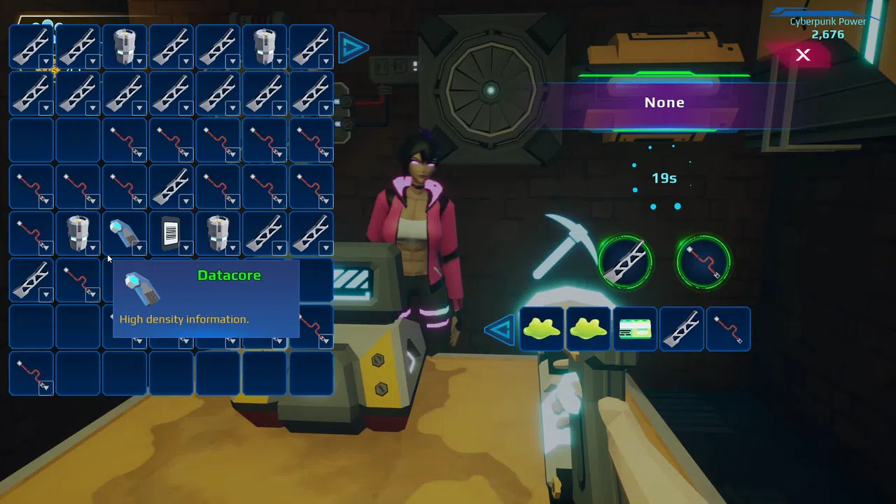 Cyberpunk Crafter Screenshot 3