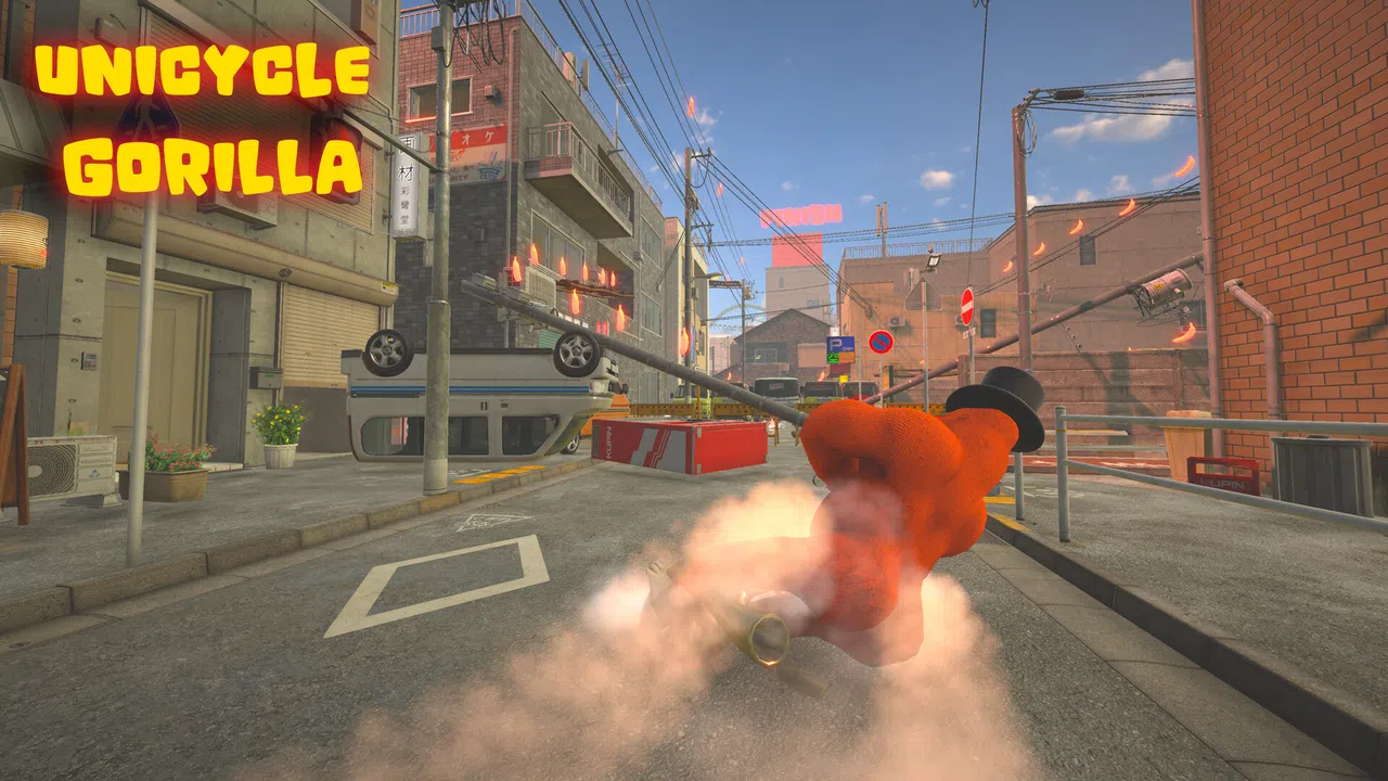 Unicycle Gorilla Screenshot 2