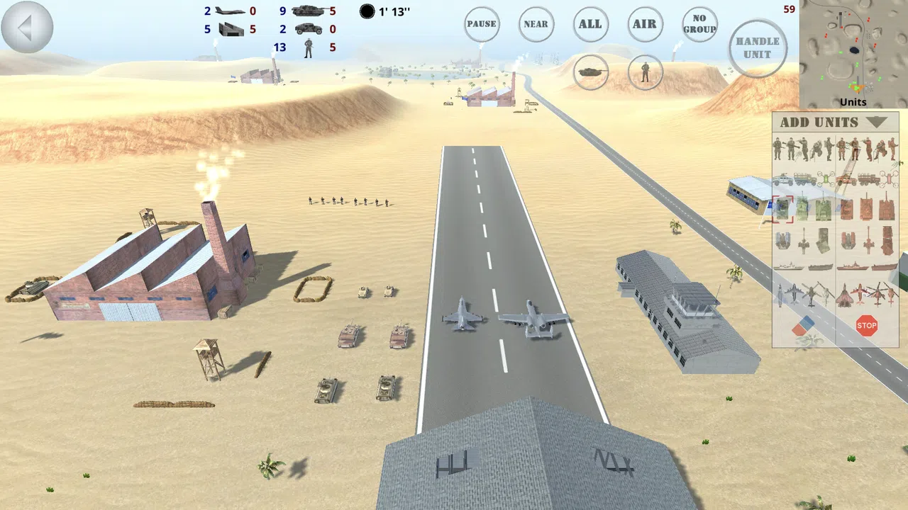 Battle 3D - Strategy game - Reinforcement Screenshot 0