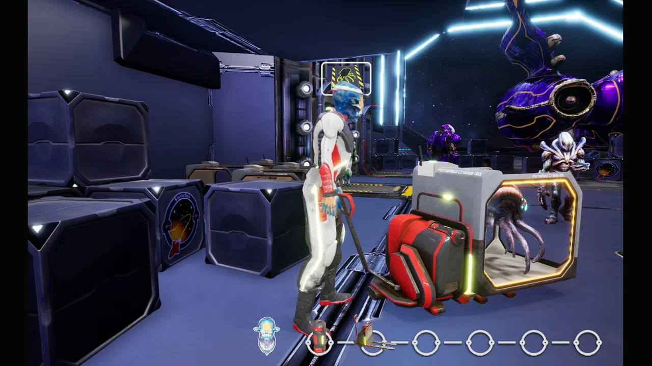 Space Alien Hangar Screenshot 1