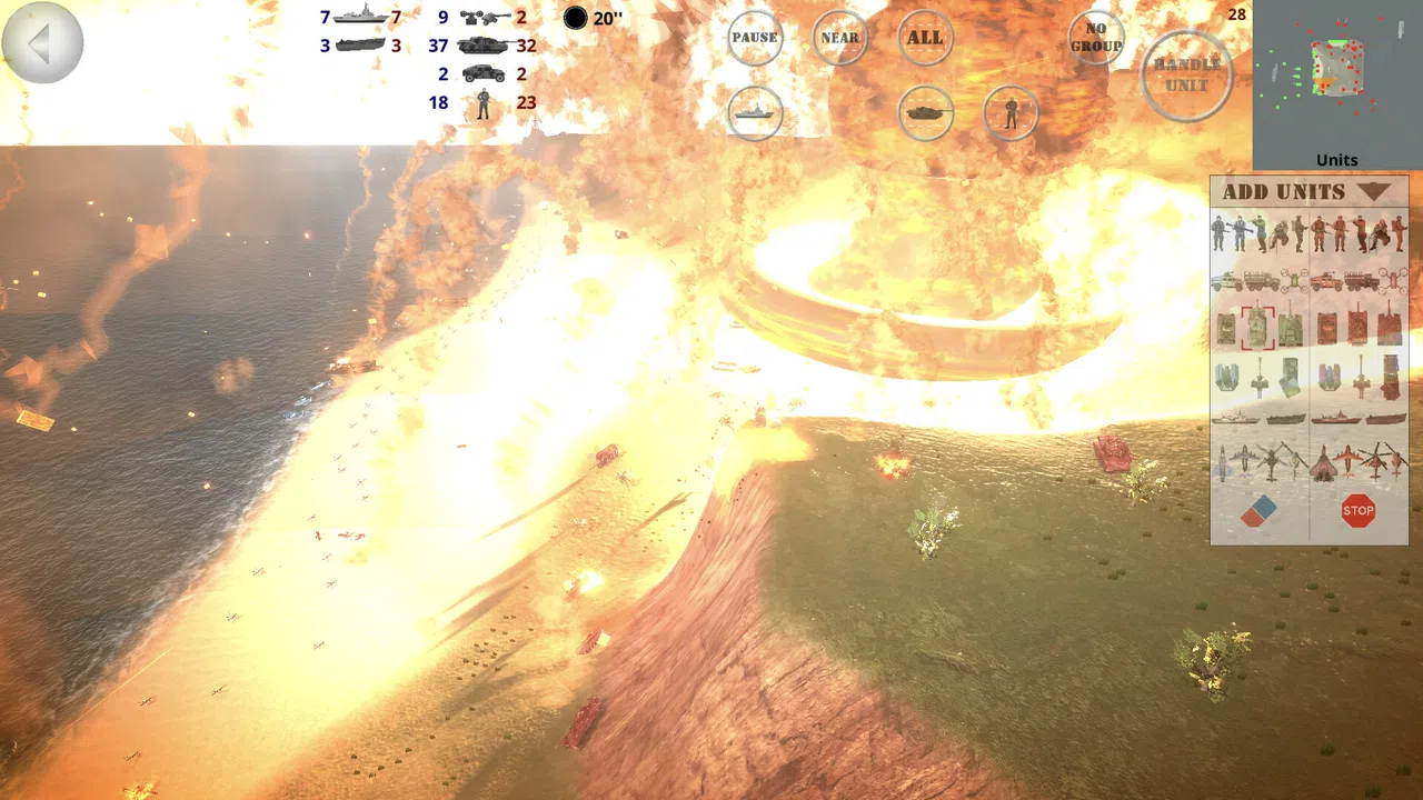 Battle 3D - Strategy game - AtomicPower Screenshot 0