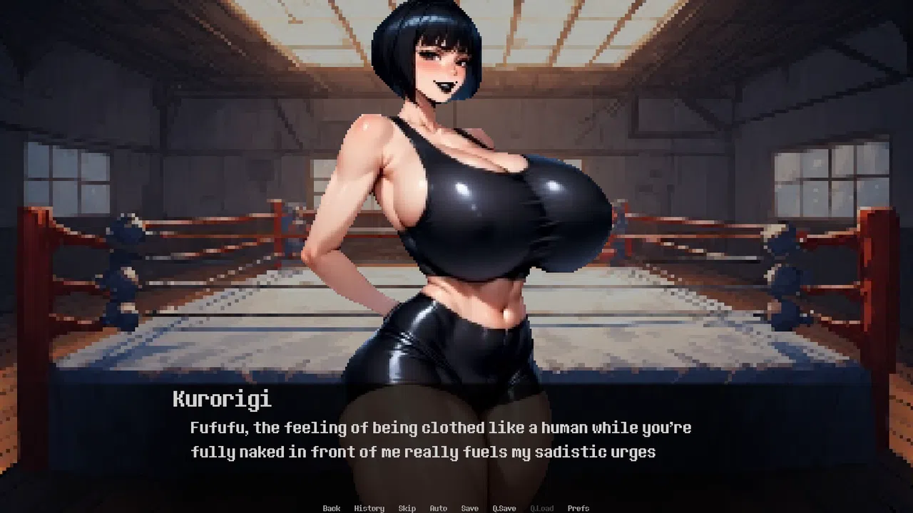 Dominated by: Yandere Goth Boxer Screenshot 2
