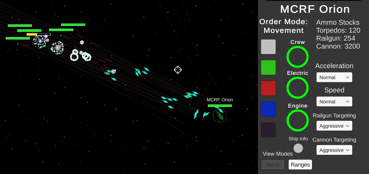 Combat in the Void Demo Screenshot 3