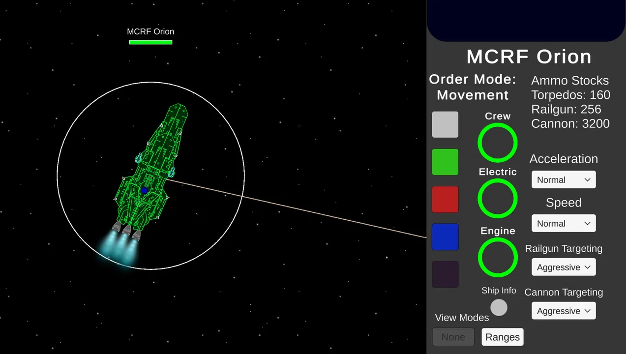 Combat in the Void Demo Screenshot 2