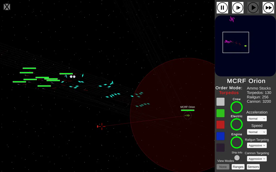 Combat in the Void Demo Screenshot 1