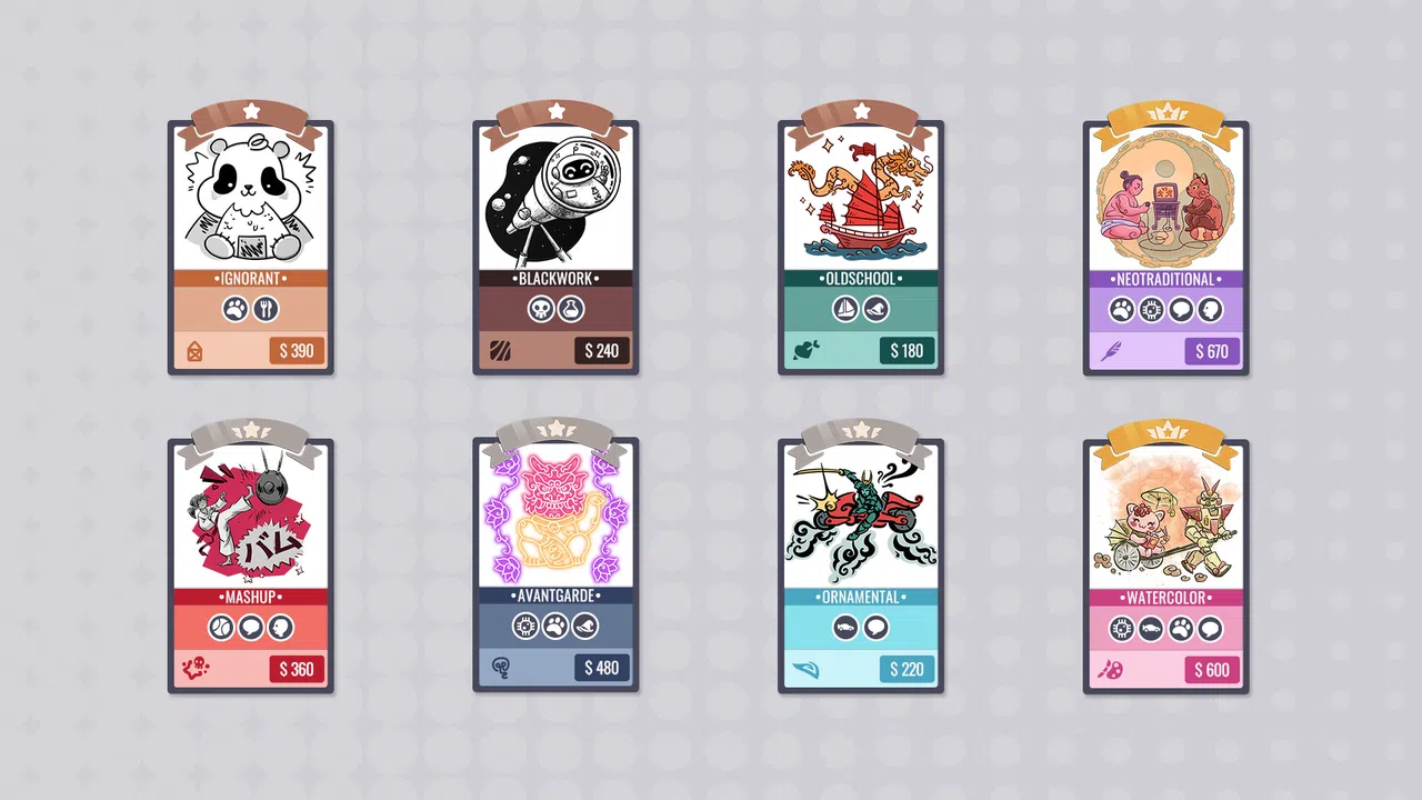 Tattoo Tycoon - Chinatown: Dragon Studio Style Pack Screenshot 2
