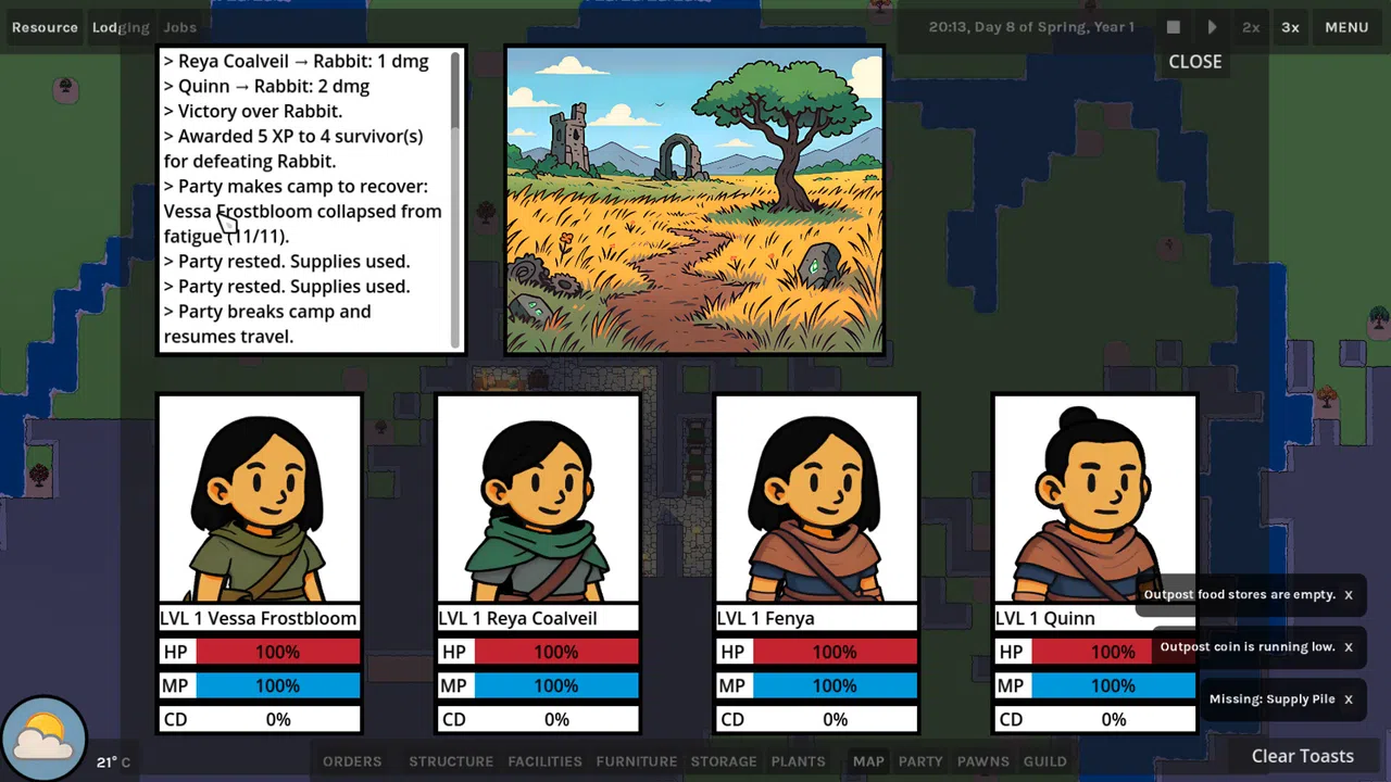 Wanderers' Outpost Demo Screenshot 6