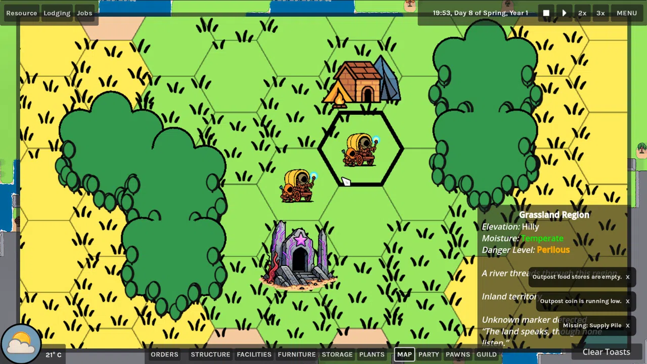 Wanderers' Outpost Demo Screenshot 3