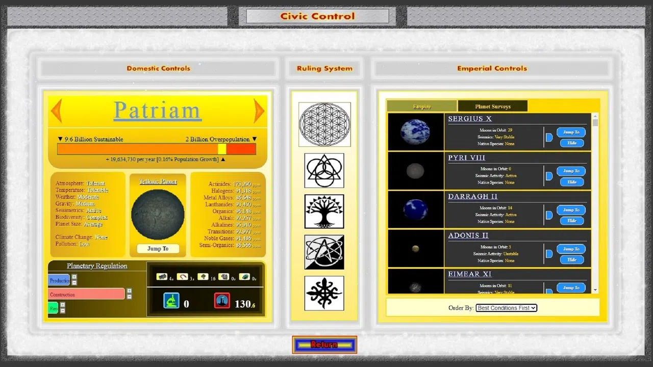 Game of Planets Screenshot 3
