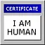 Certified Human icon