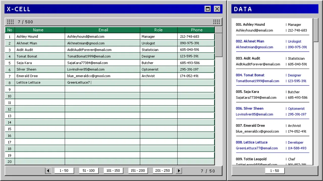 Spreadsheets and Nothing More Screenshot 1