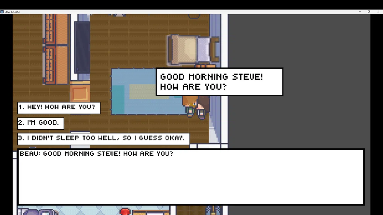 Steve Screenshot 2