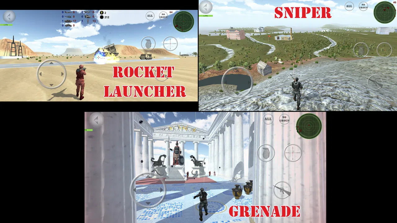 Battle 3D - Strategy game - Main Campaign Screenshot 6