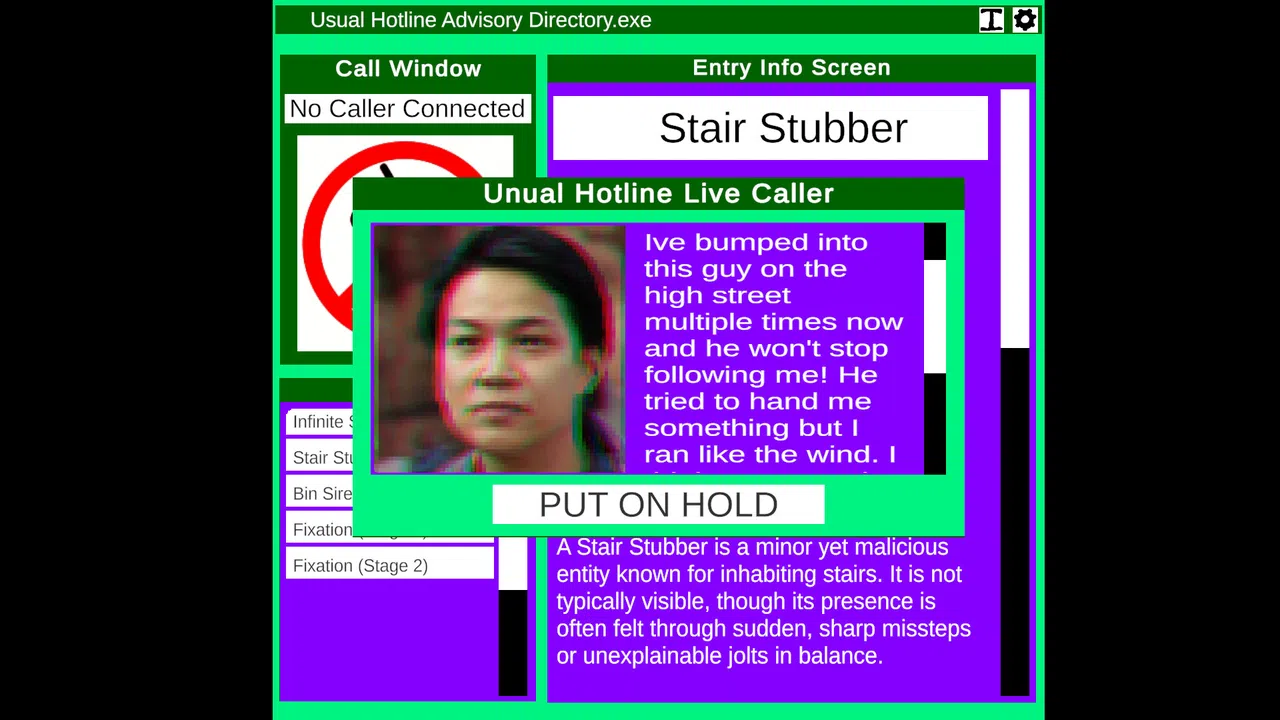 Un-Usual Hotline Screenshot 4