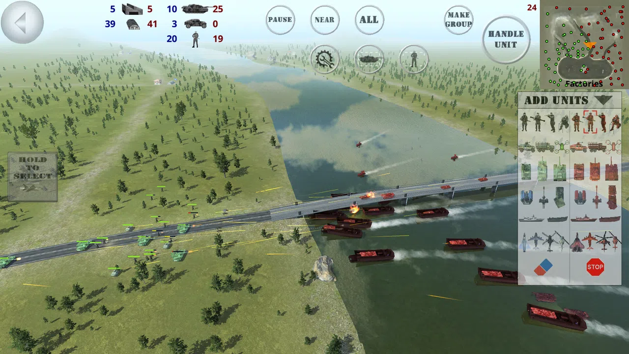 Battle 3D - Strategy game - Nature Campaign Screenshot 4