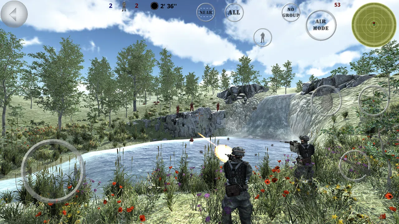 Battle 3D - Strategy game - Nature Campaign Screenshot 0