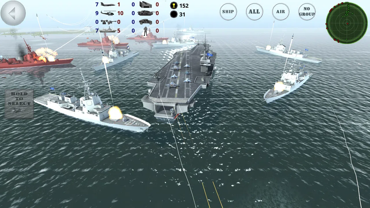 Battle 3D - Strategy game - World Map Screenshot 1
