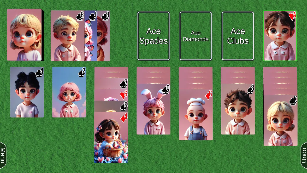 Wyvern Solitaire Deck Pack: Cute Stuff Screenshot 1