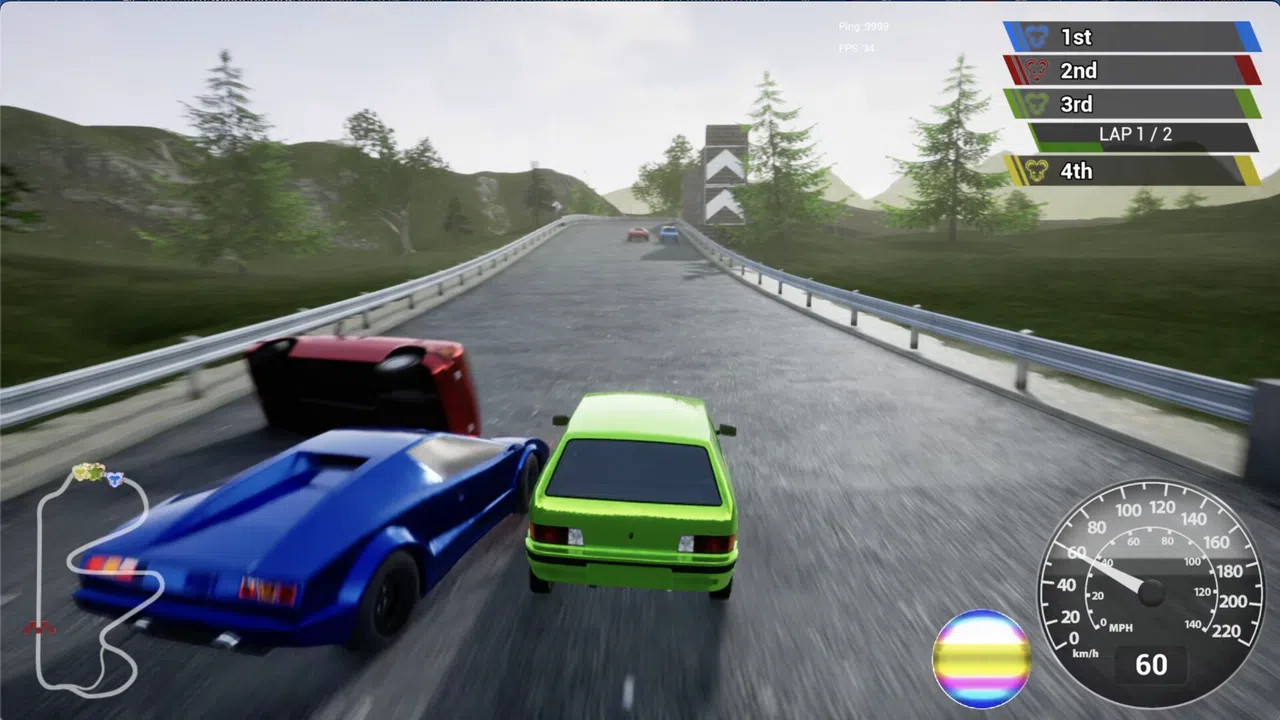 Street Claws: Cat and Mouse Racing Screenshot 2