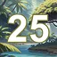 25 level completed icon