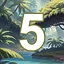 5 level completed icon
