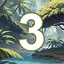 3 level completed icon