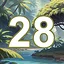 28 level completed icon