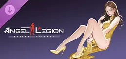 Angel Legion-DLC High-Slit Cheongsam (Orange)