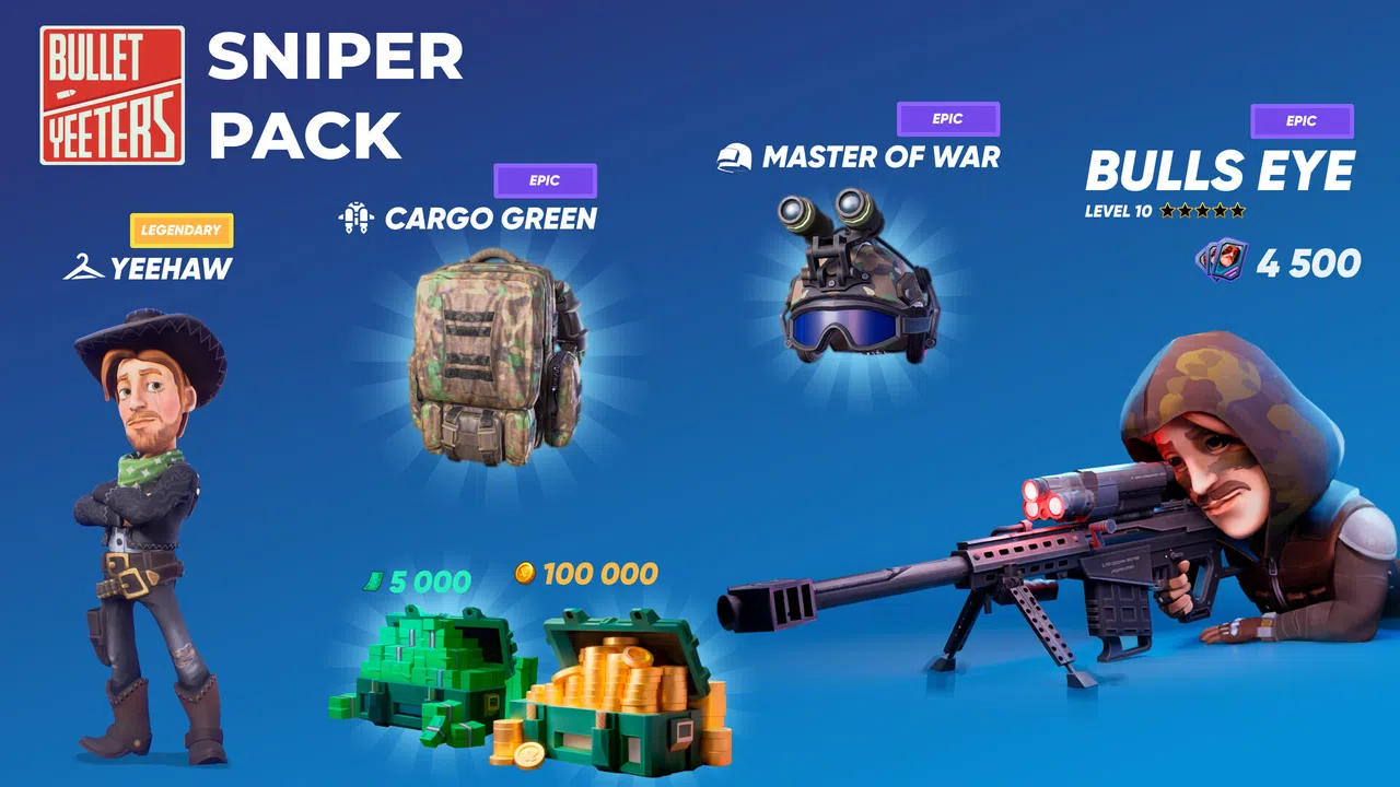 Bullet Yeeters - Snipers pack Screenshot 0