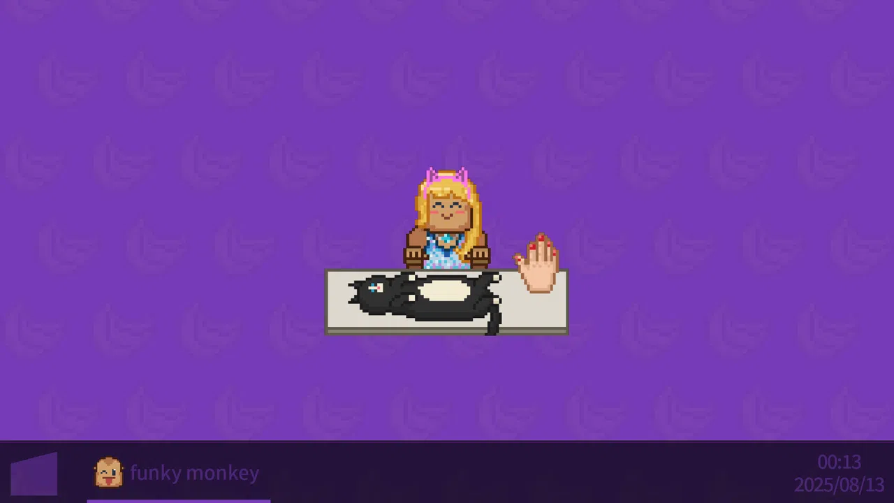 Funky Monkey: Time to Slack Off! Screenshot 0