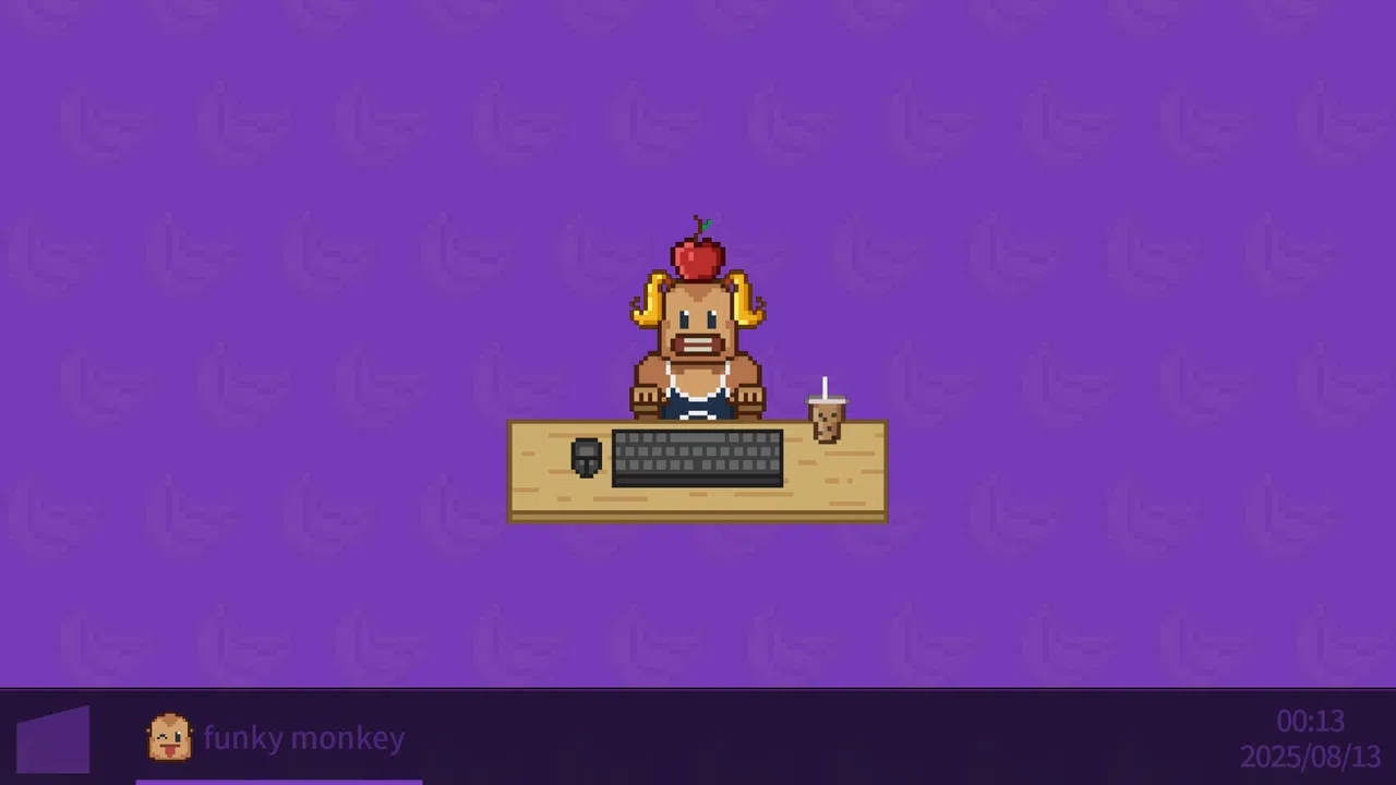 Funky Monkey: Time to Slack Off! Screenshot 3